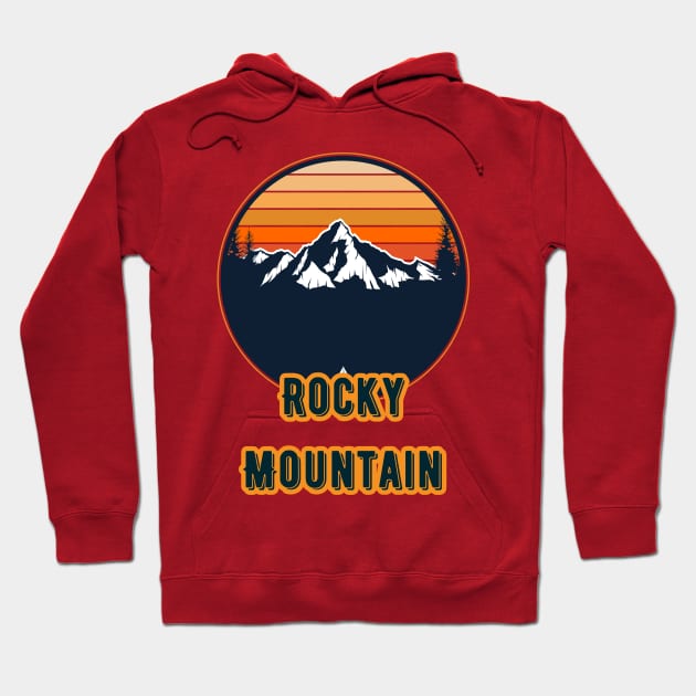 Rocky Mountain Hoodie by Canada Cities